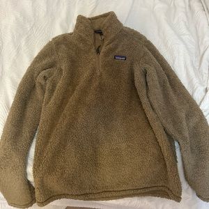 Patagonia Men's Los Gatos 1/4 Zip - size: Medium - color: light brown